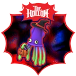Trick or Treat Squid — official The Hollow badge icon